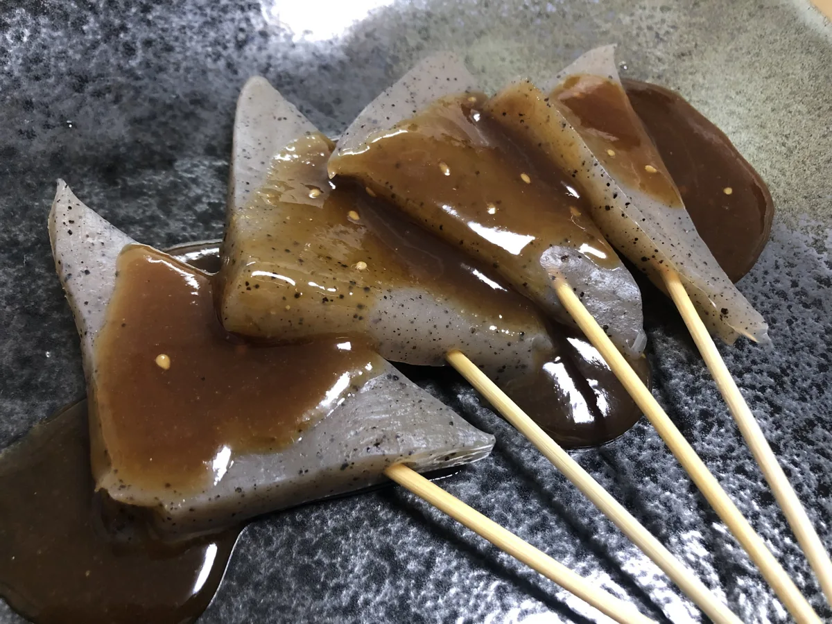 こんにゃく味噌おでん（こんにゃくみそおでん）