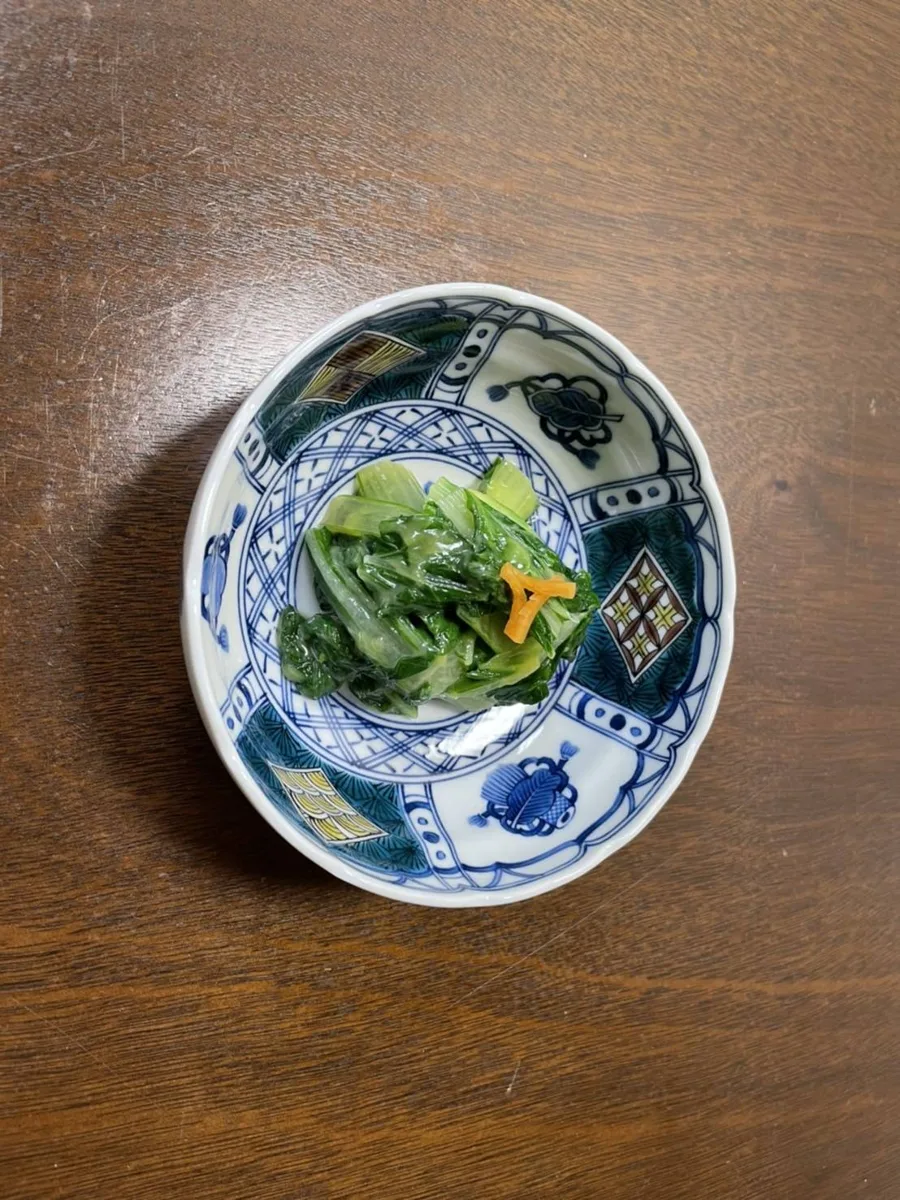 大阪しろ菜の辛子和え（おおさかしろなのからしあえ）