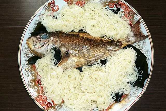 鯛めん／鯛そうめん（たいめん／たいそうめん）