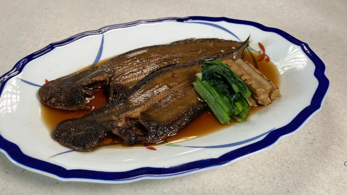 くちぞこの煮付け（くちぞこのにつけ）