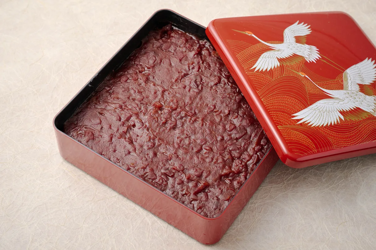 重箱入りぼたもち／おはぎ