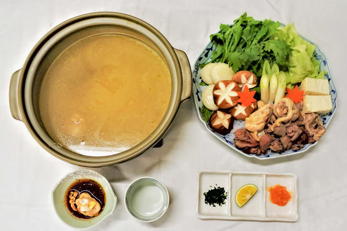 若鶏の水炊き