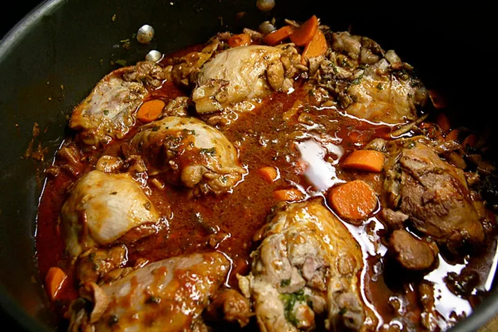 コック・オ・ヴァン(鶏肉の赤ワイン煮)