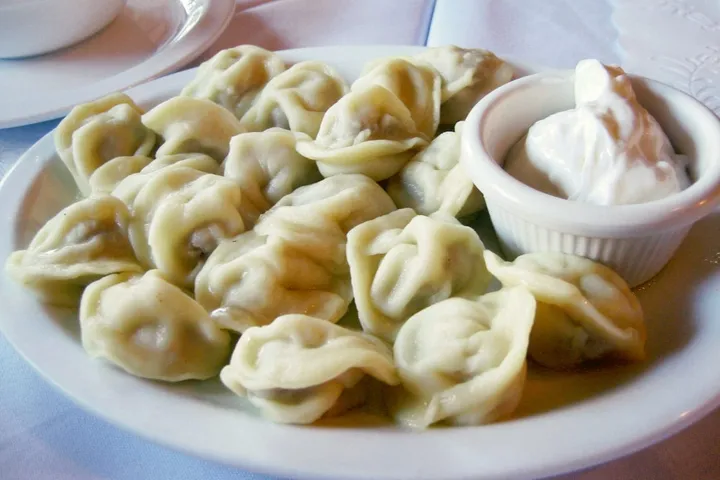 ペリメニ（ロシア風水餃子）