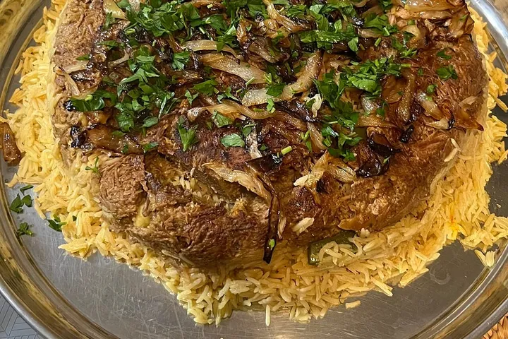 ズルビアン(ラム肉とじゃがいもの炊き込みご飯)